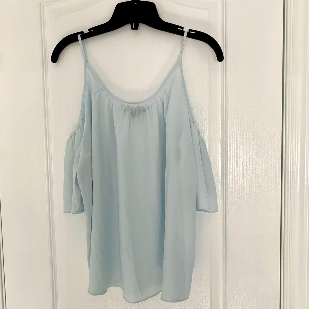 French Connection Cut Out Shoulder Top XS Extra Small